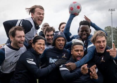 Laughter, trust and teamwork in sport